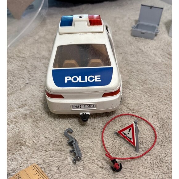 Playmobil Police Station Set Lot With People Car & Accessories Imaginative Play - Picture 6 of 16